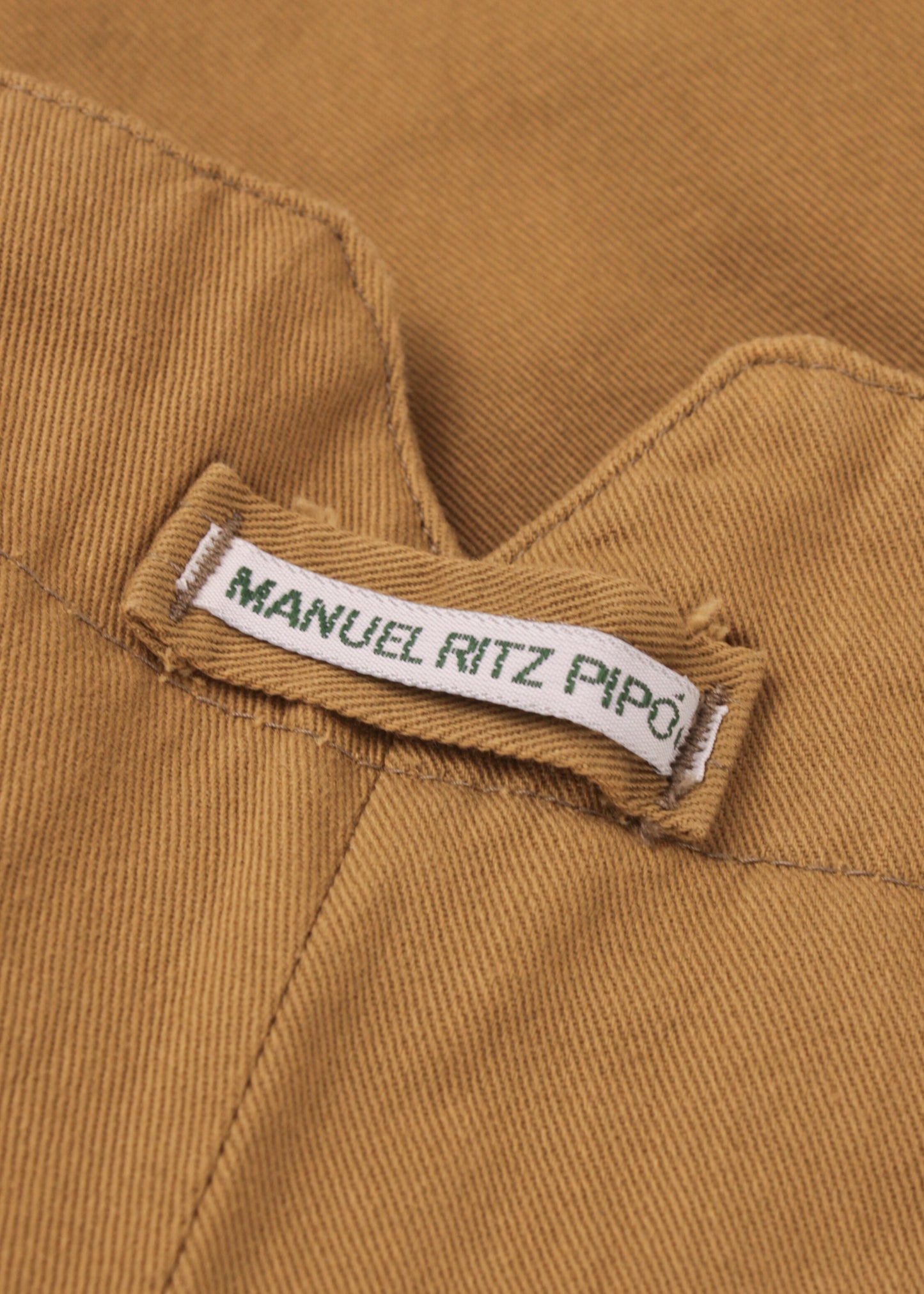 Vintage trousers in camel