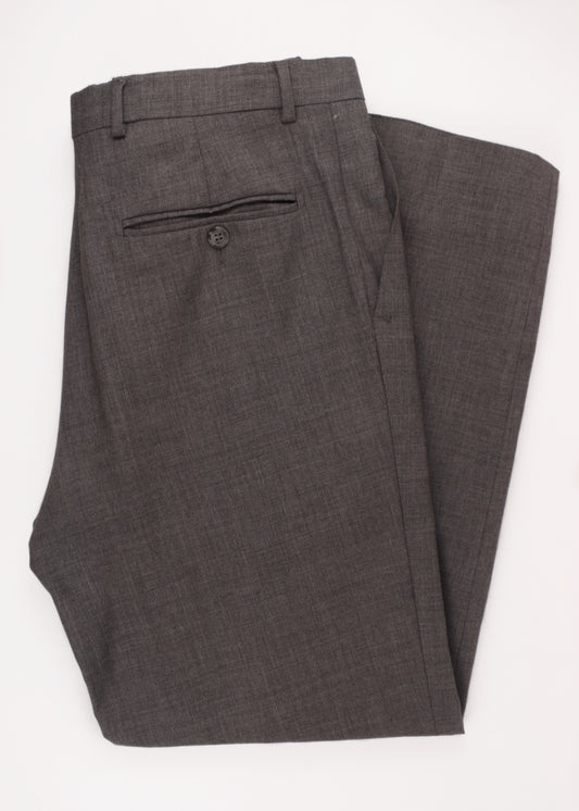 Vintage woolen trousers in grey