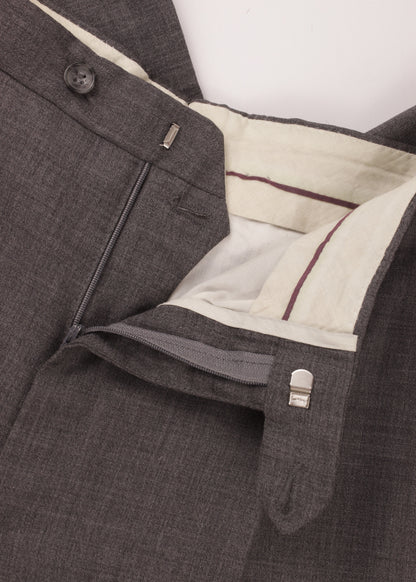 Vintage woolen trousers in grey