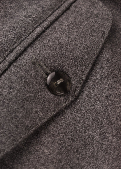 Warm woolen trousers in grey