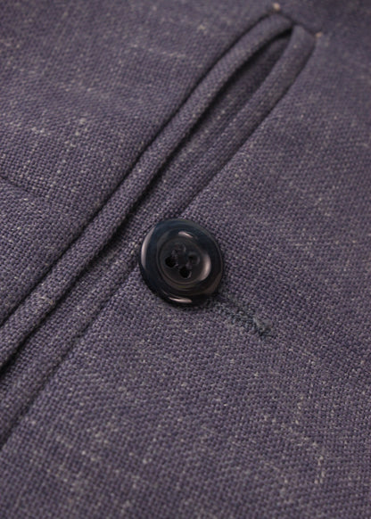 Woolen trousers in blue