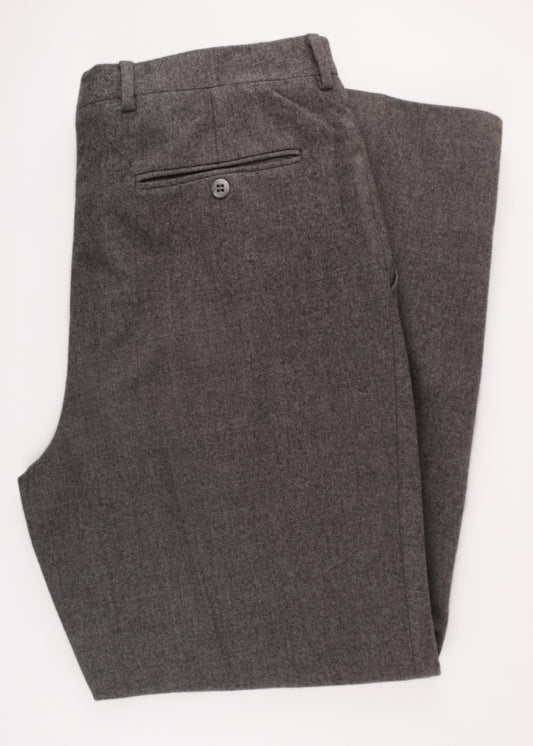 Woolen grey trousers