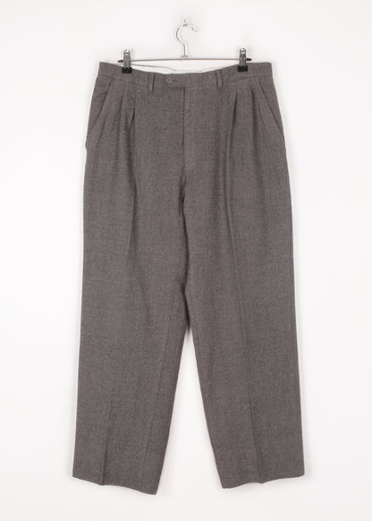 Woolen grey trousers