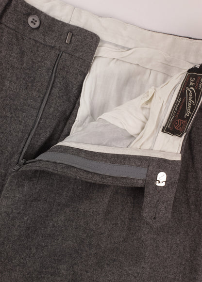 Woolen grey trousers
