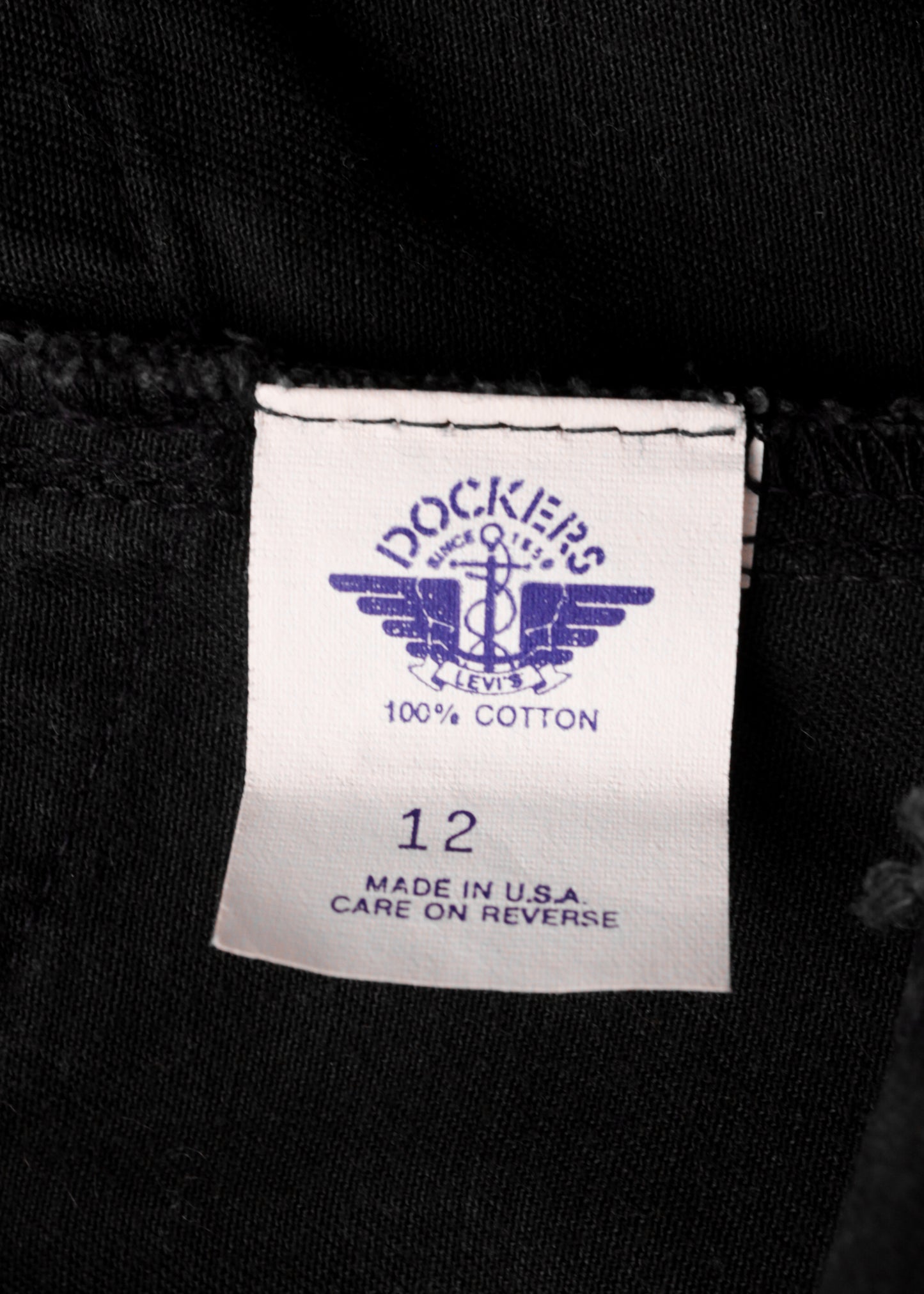 Vintage Dockers Levi's pants in black