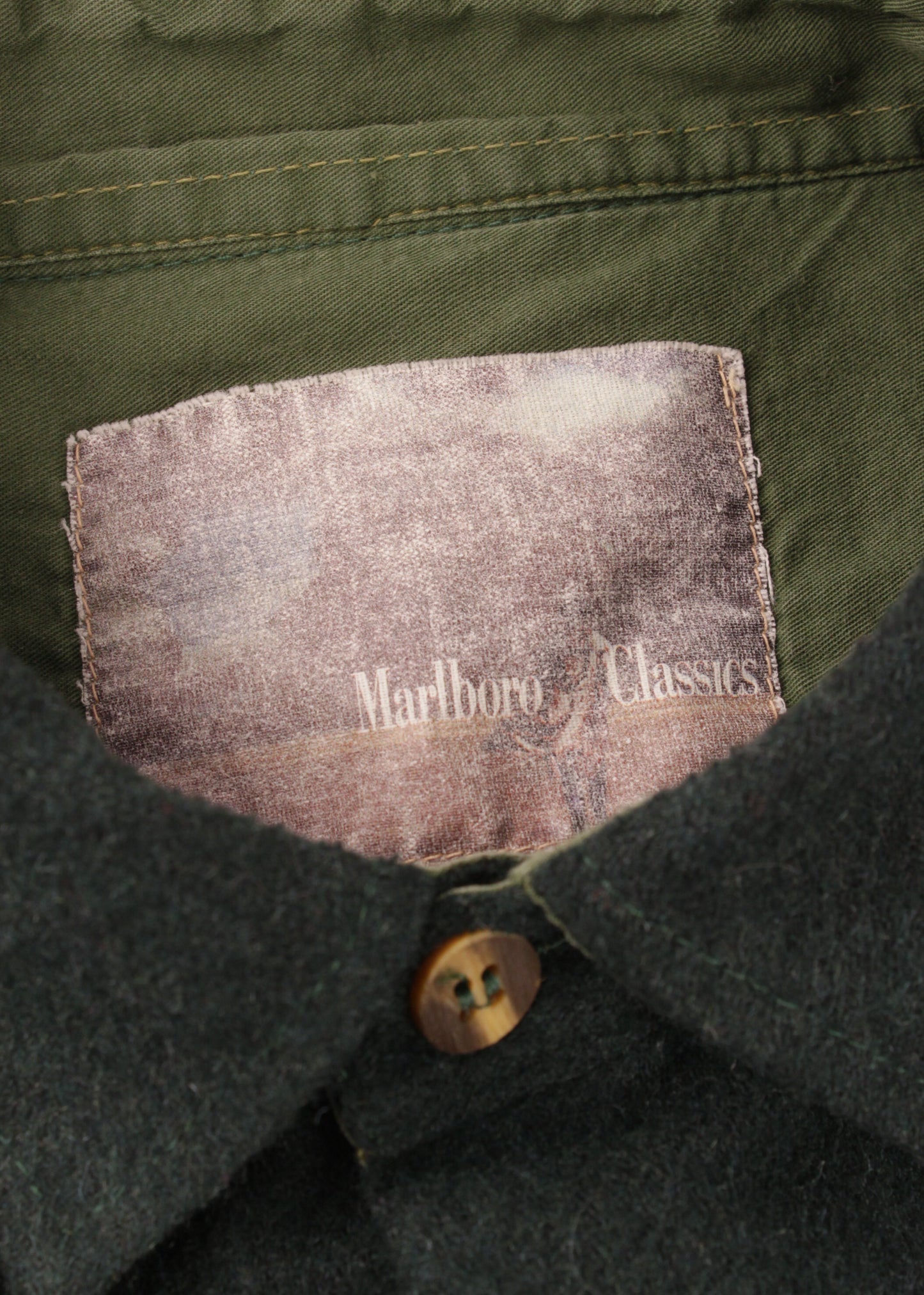 Malboro Classics shirt in pine green