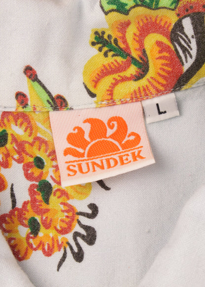 Sundek Hawaii shirt in blue