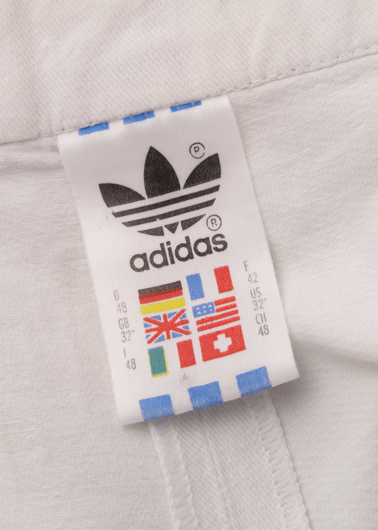 Adidas white shorts