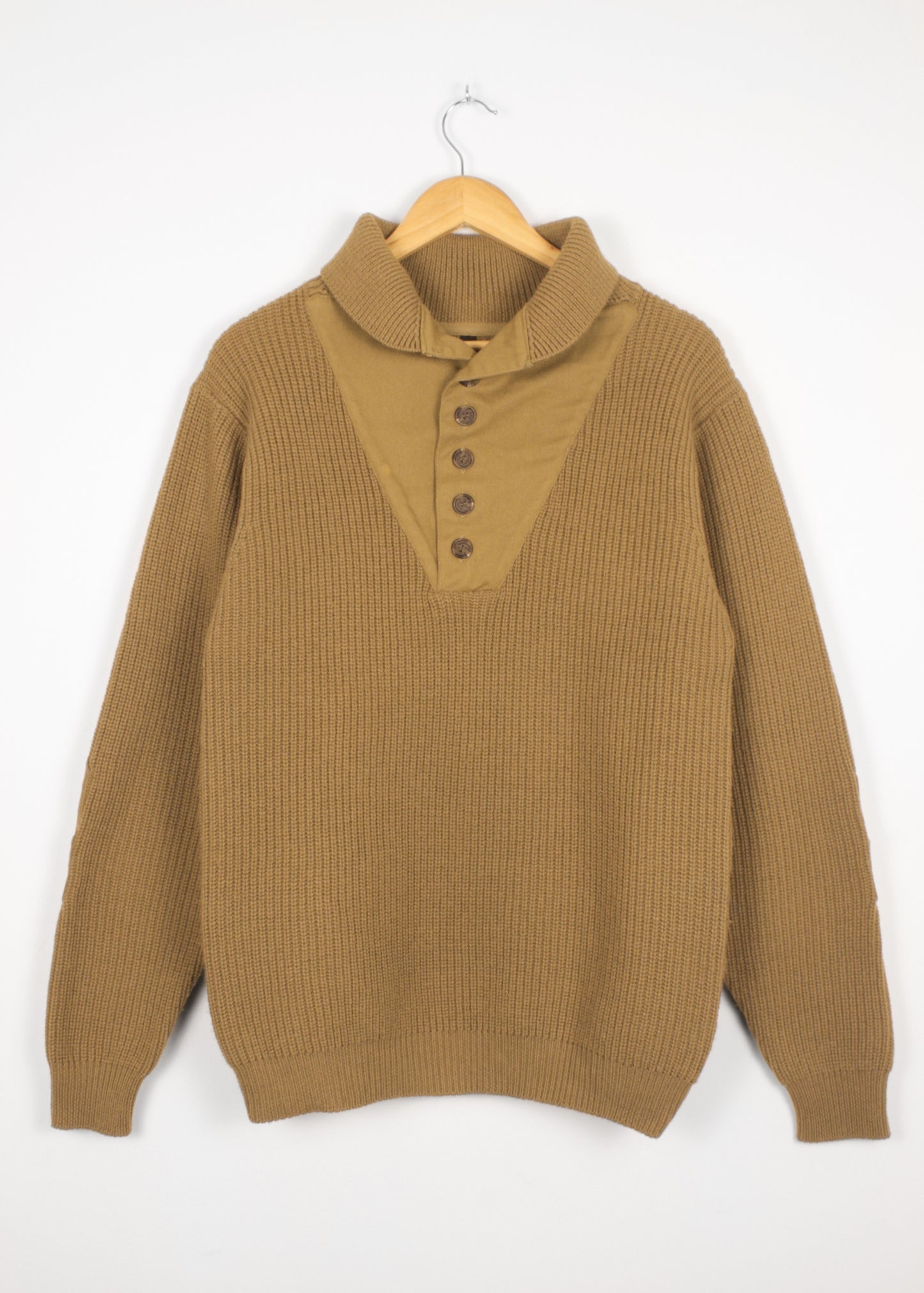 National Geographic woolen sweater in khaki