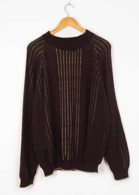 Vintage brown sweater