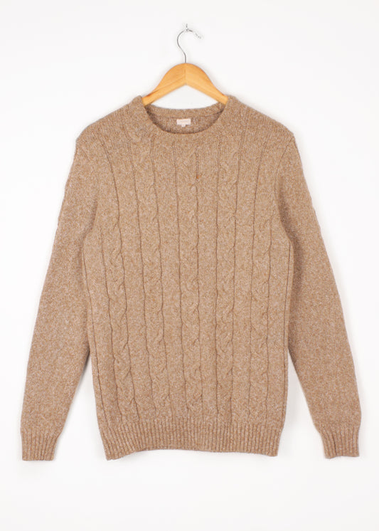 Vintage sweater in light brown
