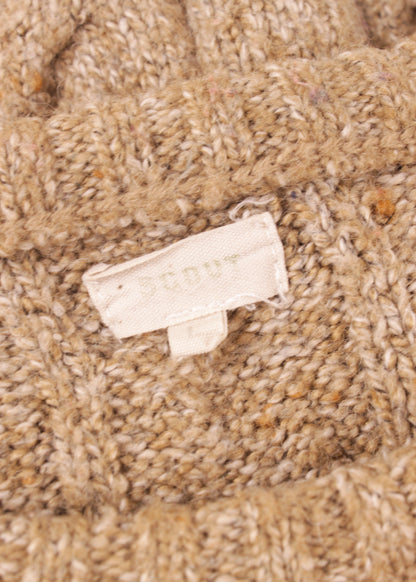 Vintage sweater in light brown