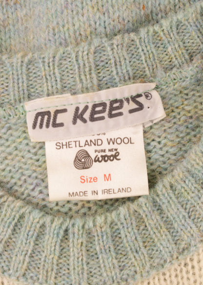 Woolen sweater in blue