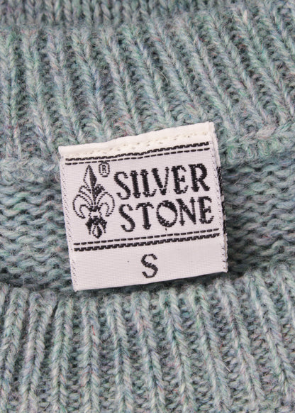 Woolen sweater in sky blue