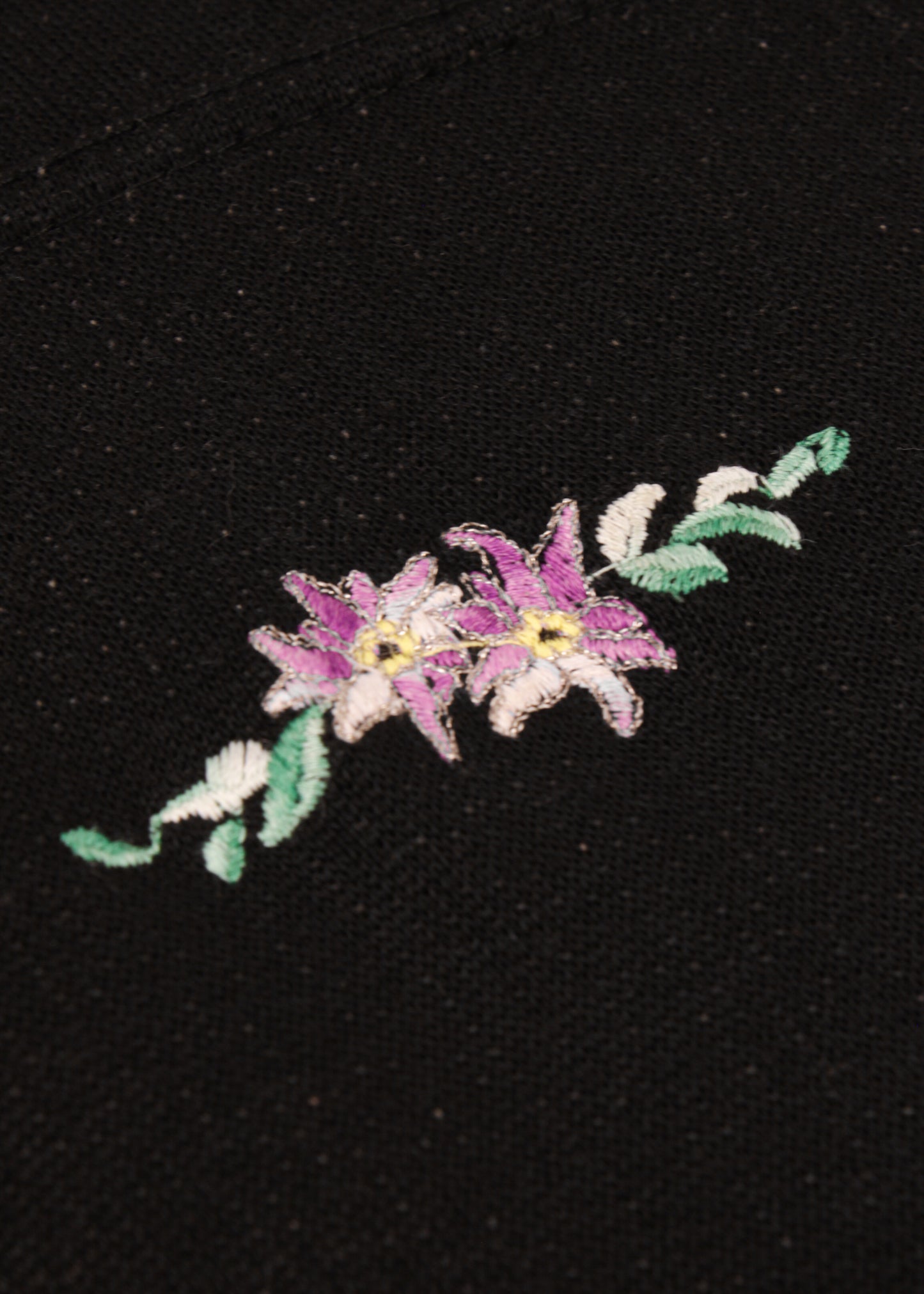 Vintage sweatshirt in black