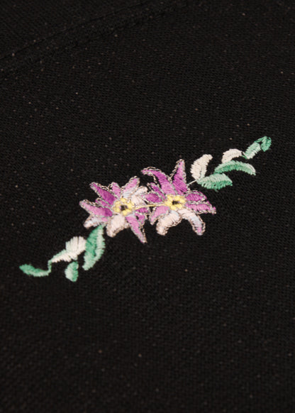 Vintage sweatshirt in black