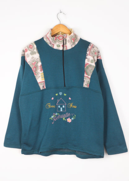 Vintage blue sweatshirt