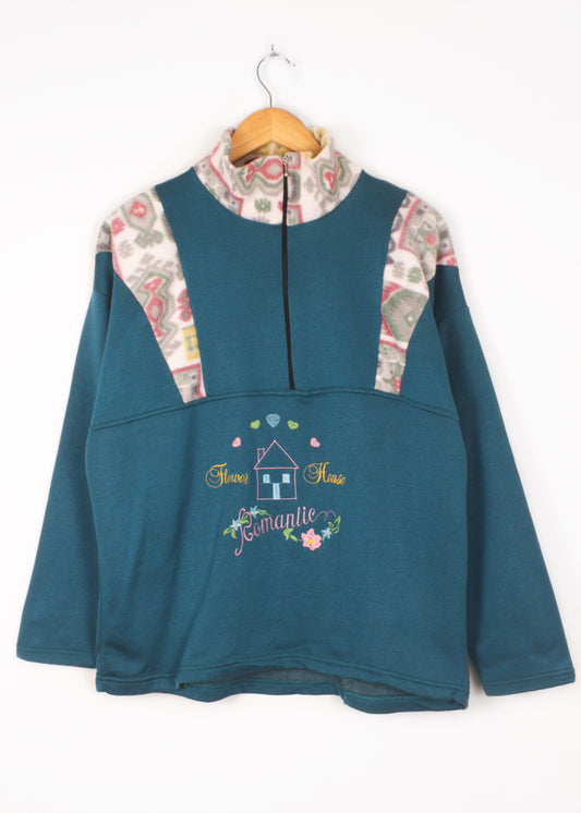 Vintage blue sweatshirt