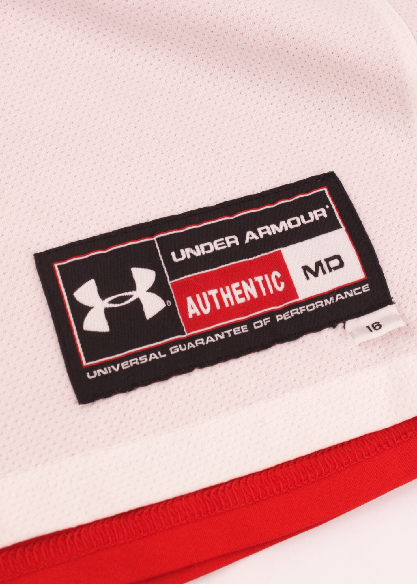 Under armour tank in red and white (reversible)