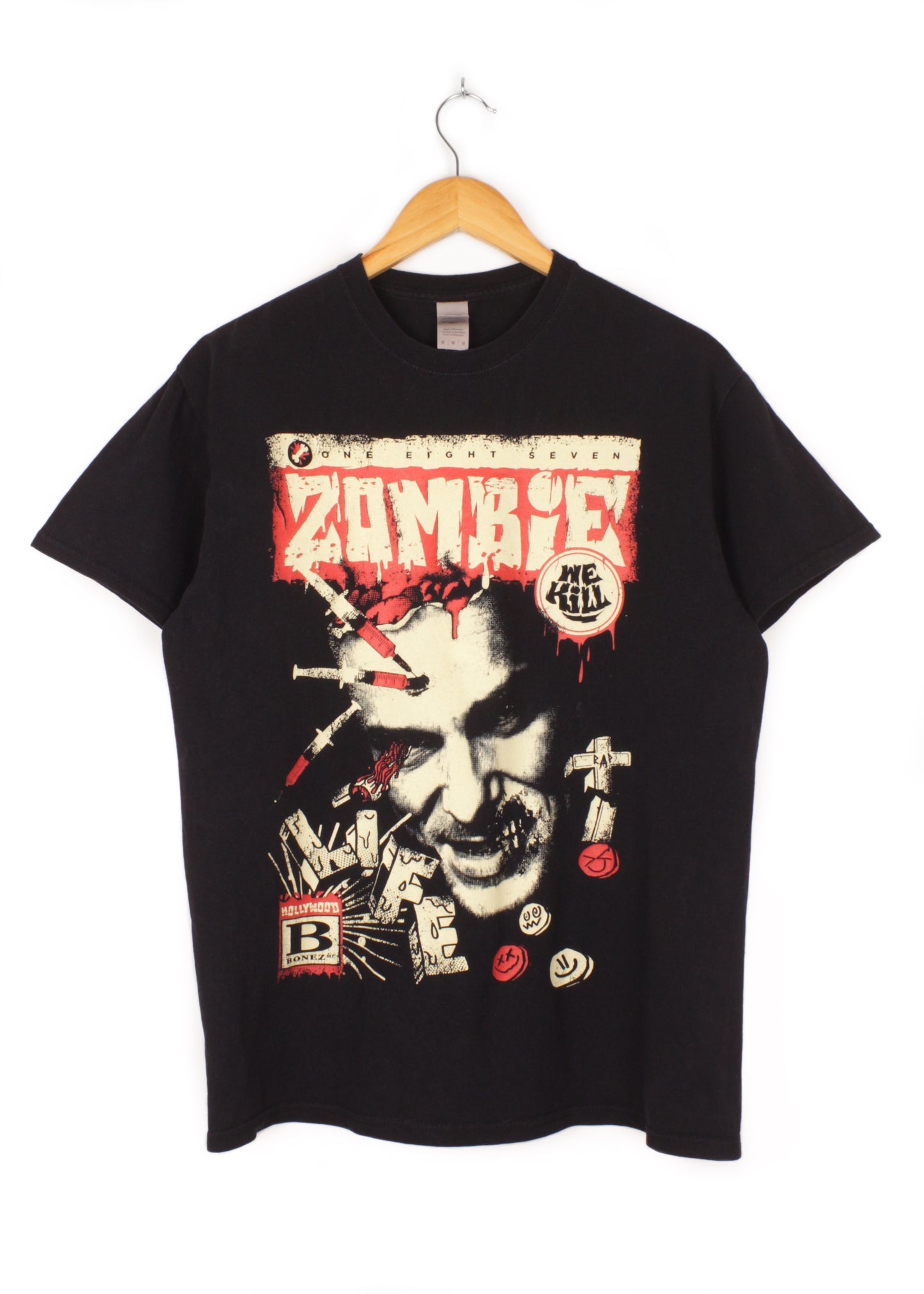 Zombie tee in black