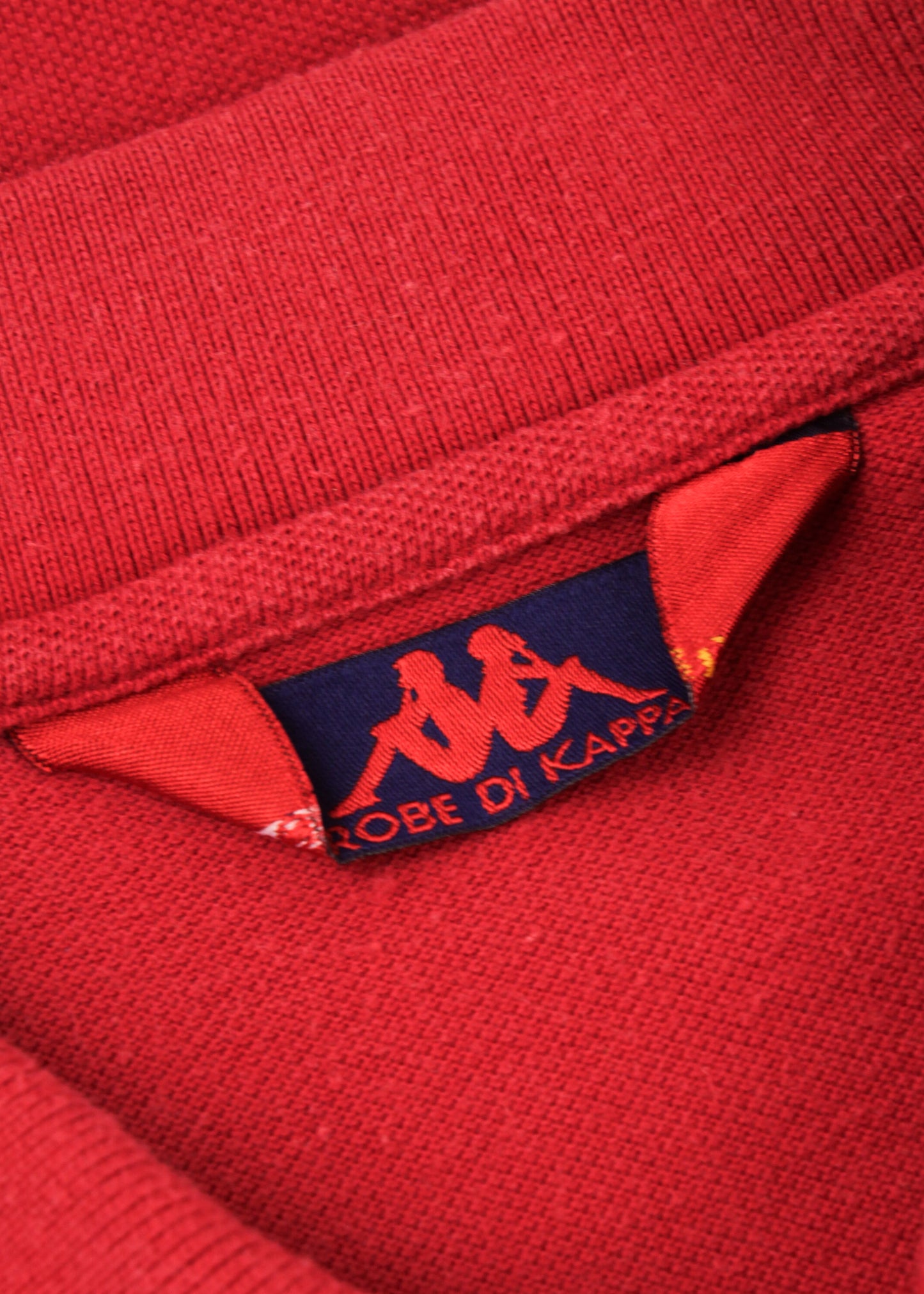 Kappa polo tee in red