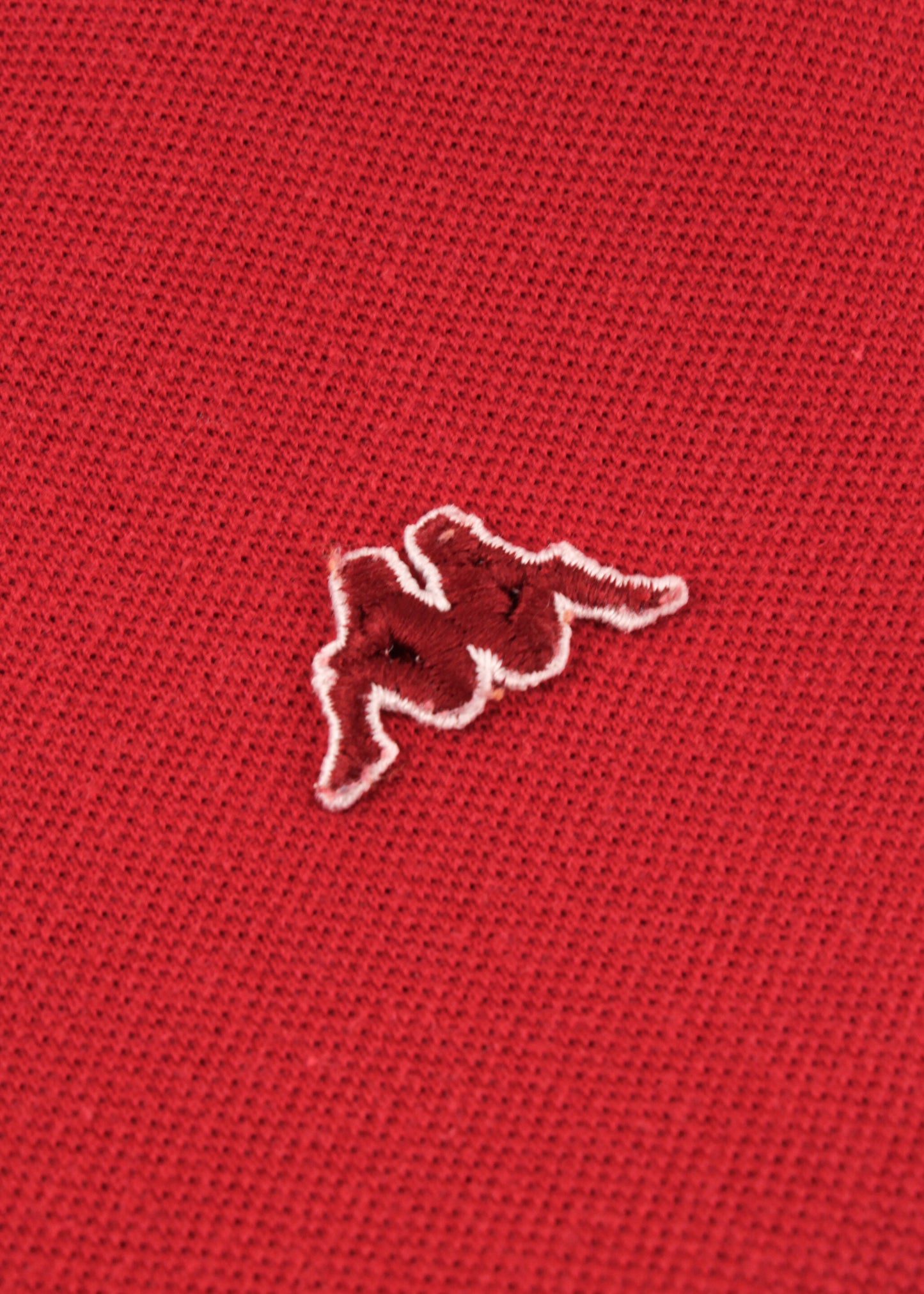 Kappa polo tee in red