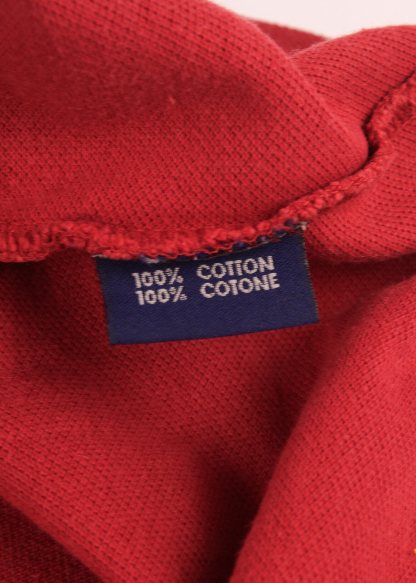 Kappa polo tee in red
