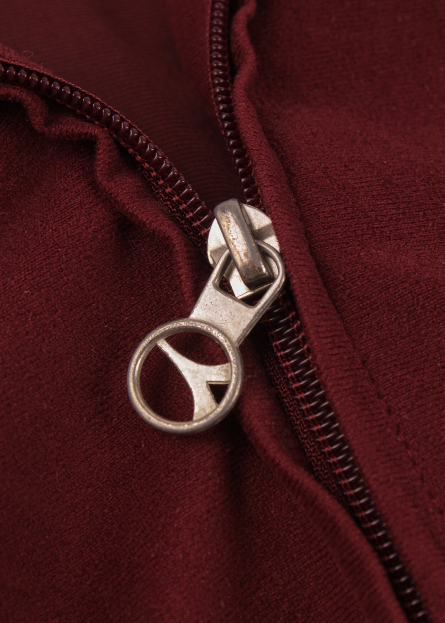 Diadora track jacket in burgundy and deep blue