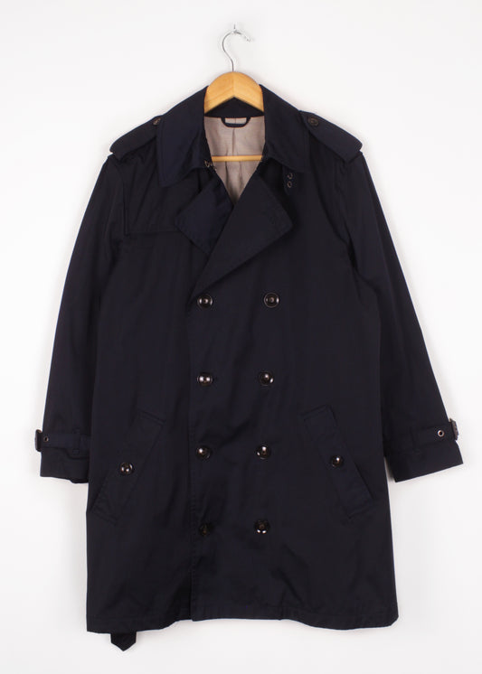 Trenchcoat in dark blue