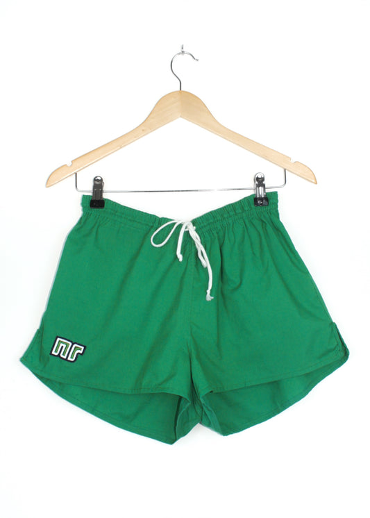 Vintage sport shorts in green