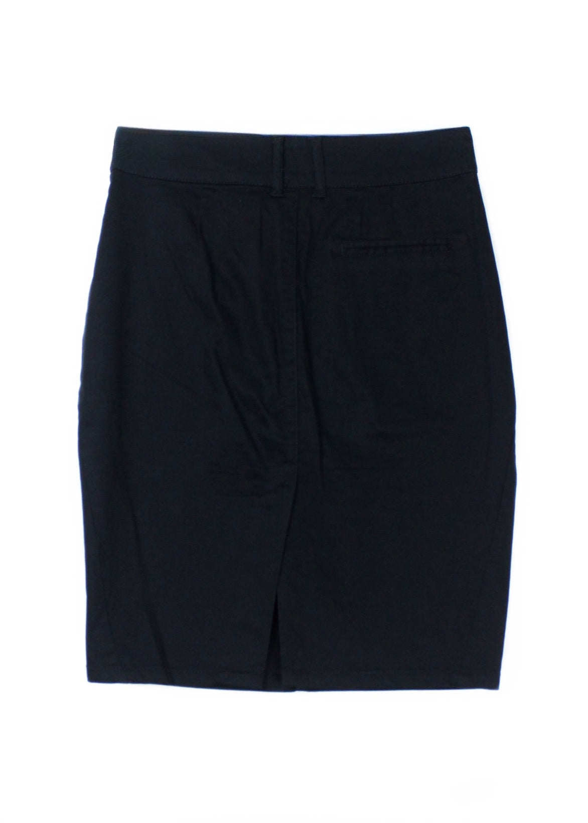 Stradivarius high waist pencil skirt in black