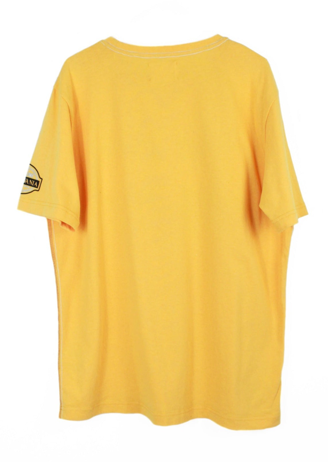 Žluté tričko Tough Jeansmith s potiskem