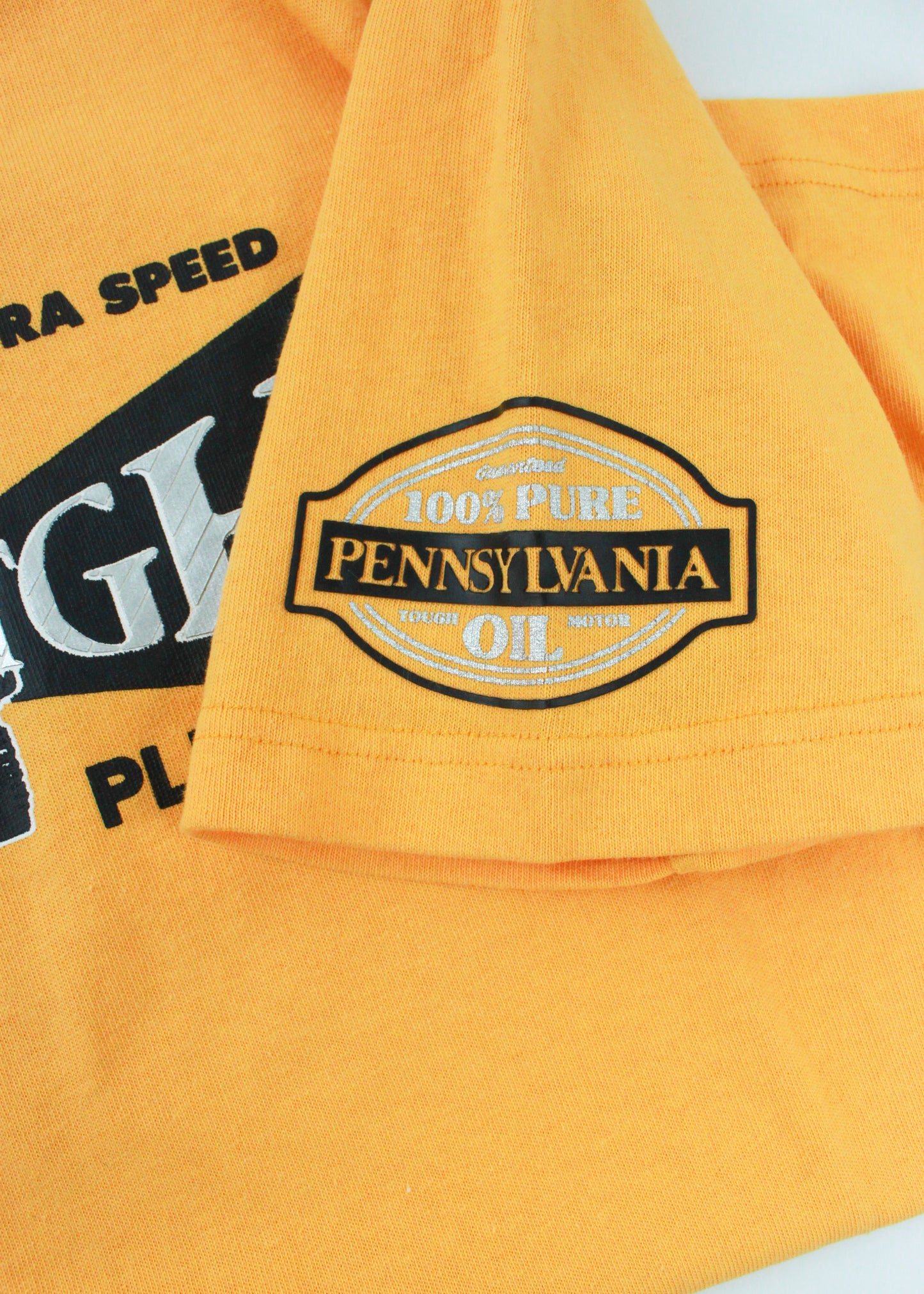 Žluté tričko Tough Jeansmith s potiskem