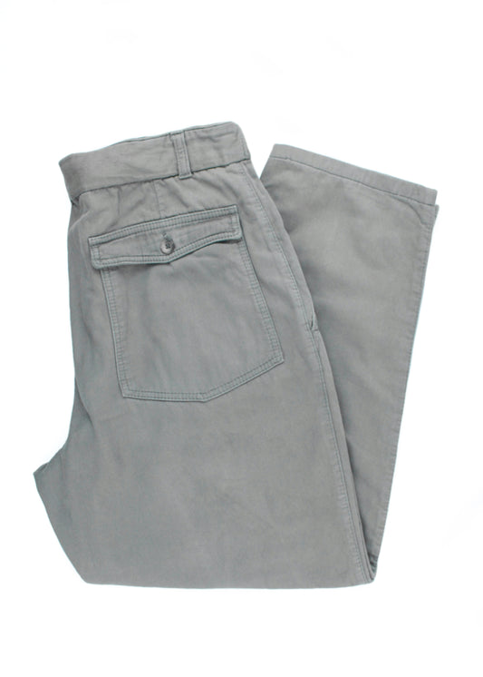 Benetton Men's Loose Pants in Grey