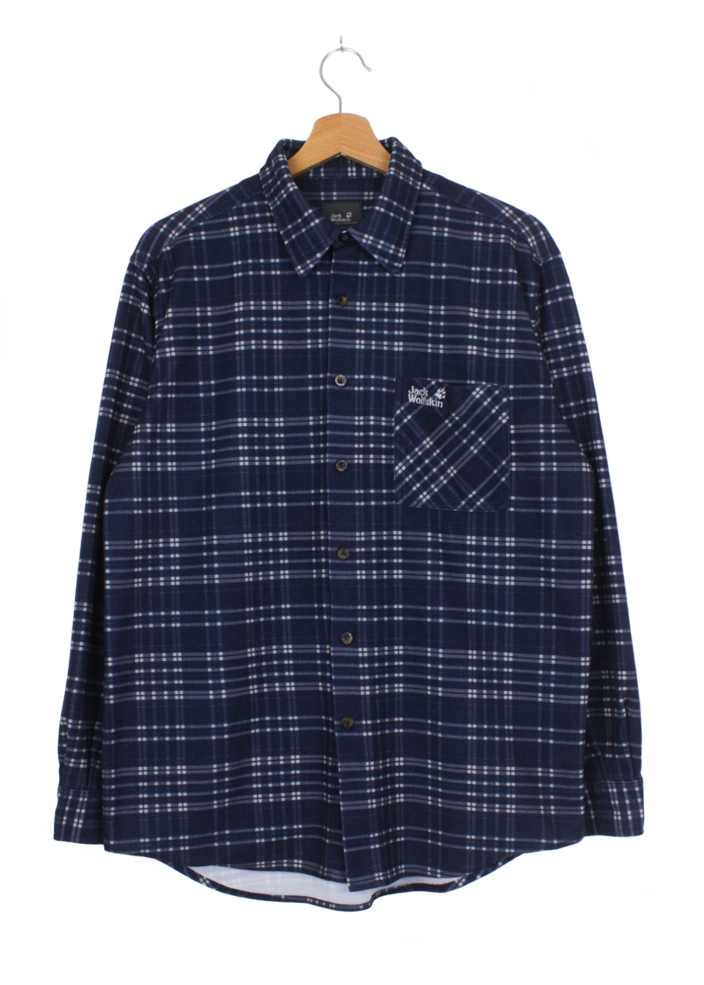 Vintage checked shirt in blue