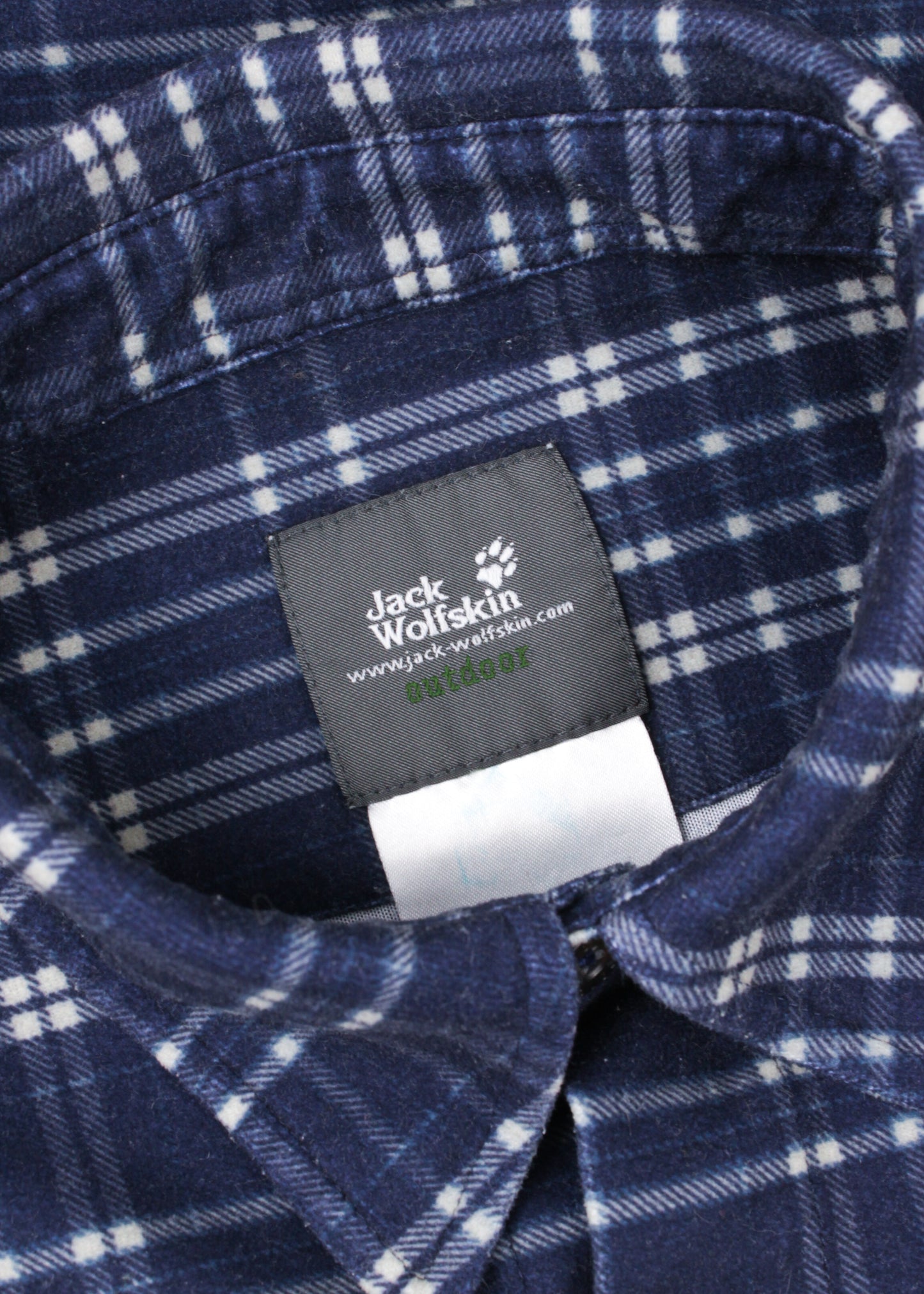 Vintage checked shirt in blue