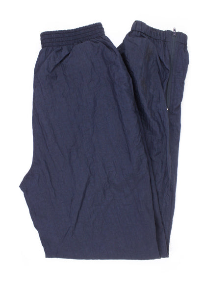 Vintage wind pants in dark blue (with pockets)