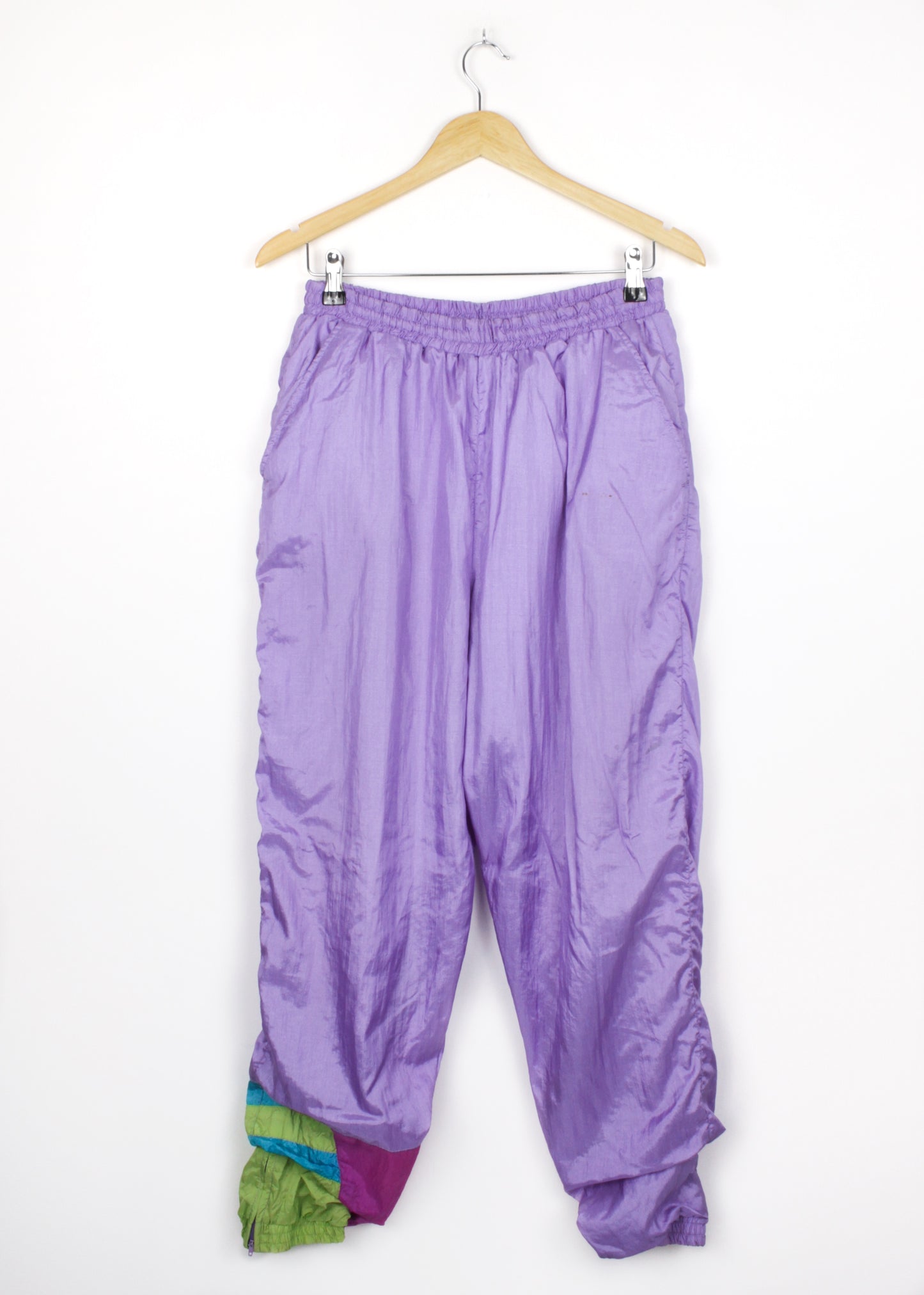 Vintage wind pants in ligth purple (with pockets)