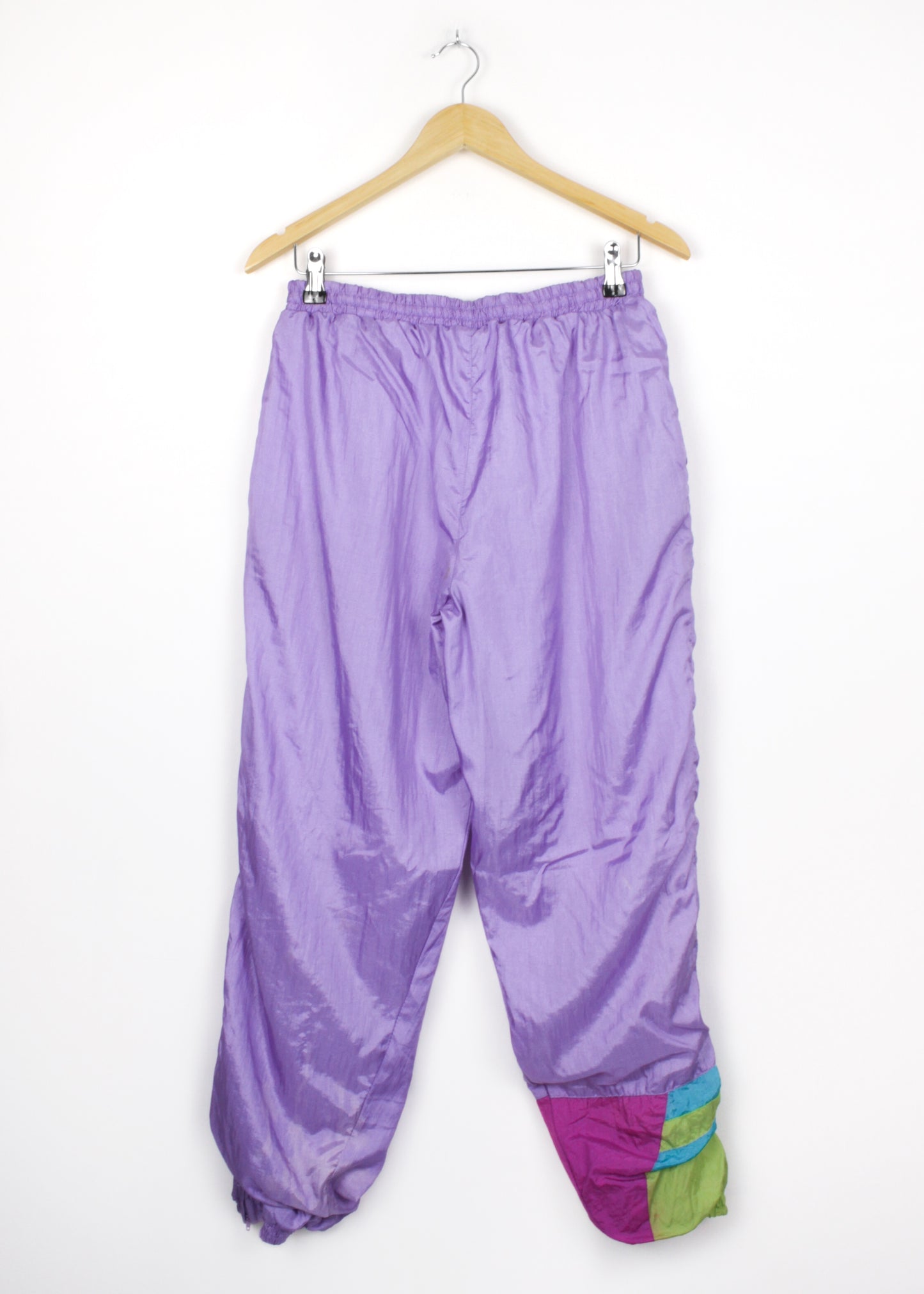 Vintage wind pants in ligth purple (with pockets)