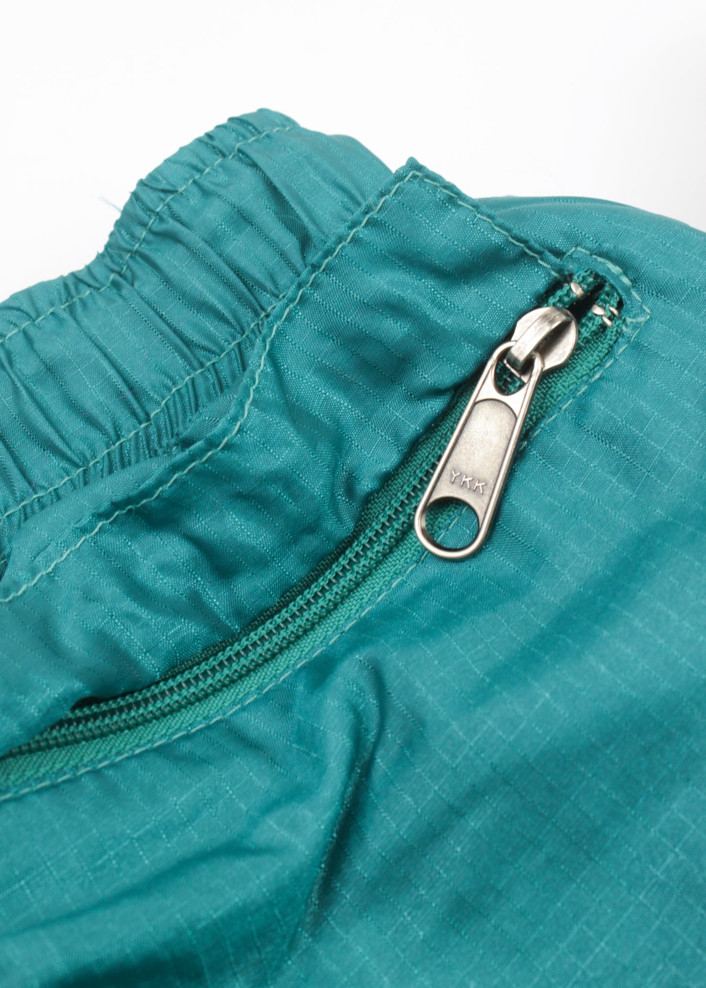 Vintage wind pants in neon green (with pockets)