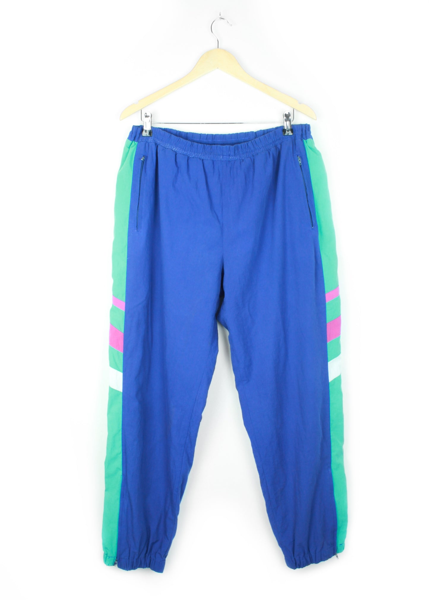 VIntage wind pants in violet (with pockets)