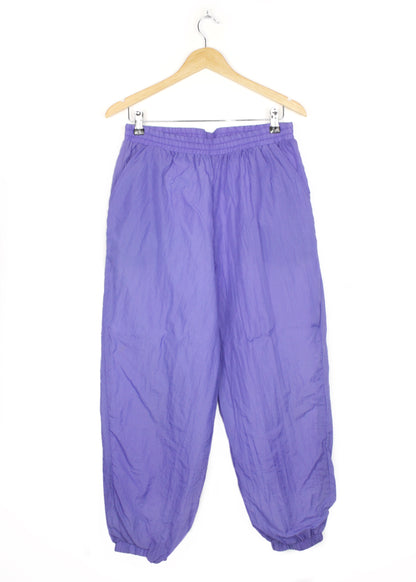 Vintage wind pants in purple (with pockets)