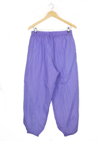 Vintage wind pants in purple (with pockets)