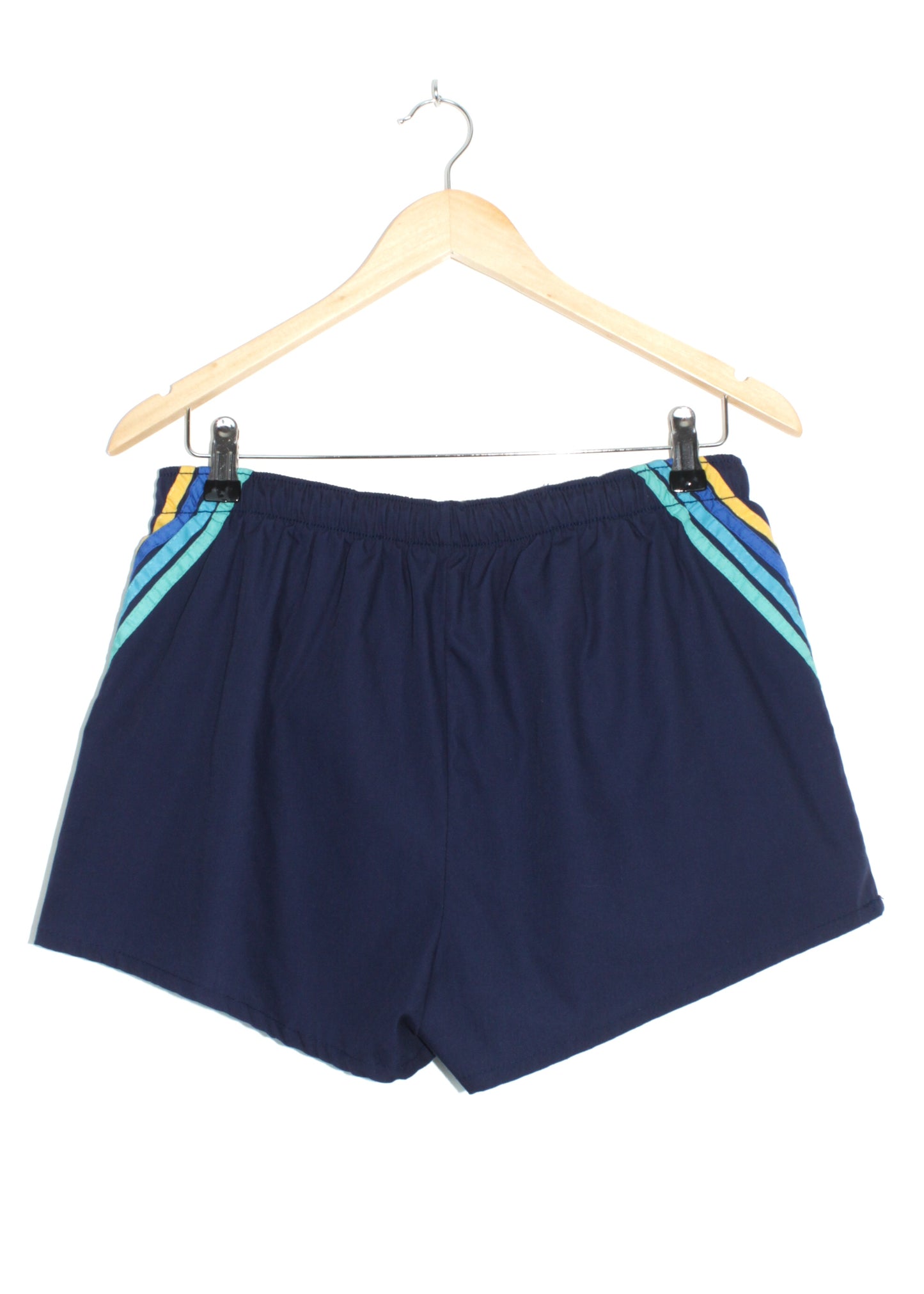 Vintage beach shorts in blue