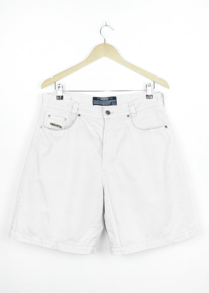 Vintage jean shorts in white