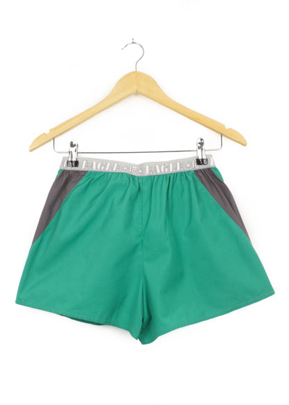 Vintage sport shorts in green