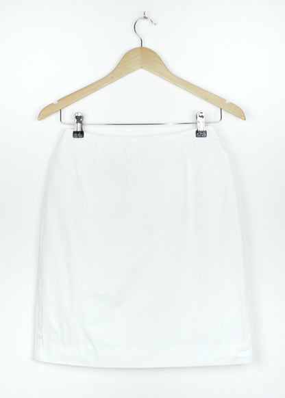 Vintage tulip skirt in white