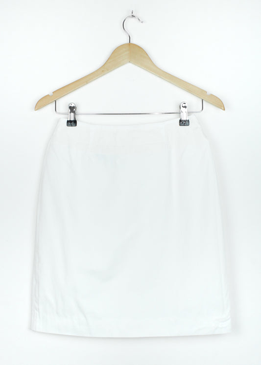 Vintage tulip skirt in white