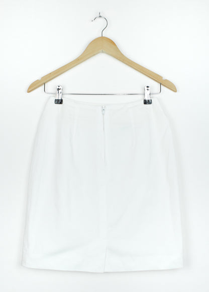 Vintage tulip skirt in white