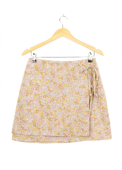 Floral printed skirt